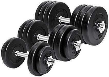 Meteor ESSENTIAL DUMBBELL SET Weight Dumbbells Plates Home Gym Fitness Exercise (12.5KG Single Dumbbell)