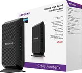 NETGEAR DOCSIS 3.0 High Speed Cable Modem - Certified for XFINITY from Comcast, Time Warner Cable & Cox (CM600-100NAS)