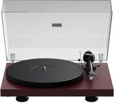 Pro-Ject Debut EVO 2, Next Generation Audiophile Turntable with Carbon Fiber tonearm, Electronic Speed Selection and pre-Mounted Pick it MM EVO Cartridge, Made in Europe (Wine Red Satin)