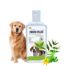 Pil Neem Plus Herbal Pet Shampoo 200 milliliter | Puppy Safe Shampoo | Anti-Fungal, Antibacterial, Antiseptic & pH Balanced Pet Shampoo for Dogs | Coat Cleansing and Conditioning Shampoo for Dogs