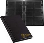 Coin Albums with Cardboard Holders - 60 Pockets 2x2 inches Coin Storage Books