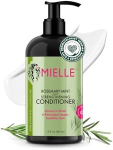 Mielle Organics Rosemary Mint Strengthening Conditioner with Biotin, 12 Ounce