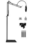 Floor Mic Stand with Boom Arm for B
