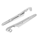 HIYOYO Chrome Rear Fender Strut Set Mudguard Mudflap Support Cover Side Turn Signal Light Bracket For Harley Sportster Iron XL 883 1200 48 72 2004-2020