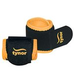 TYNOR Wrist Band for Tennis, Hockey, Baseball, Gym, Powerlifting, Bodybuilding and Sports, Professional Wrist Strap for Men & Women, Tendonitis, Arthritis, Adjustable Wrist Support Brace, One Size - 2 Pack