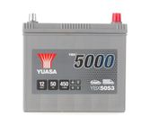 Yuasa YBX5053 12V 50Ah 450A Silver High Performance Battery