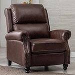 CANMOV Pushback Recliner Chair Leat