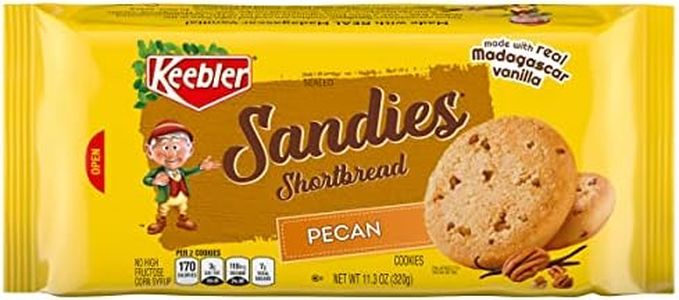 Keebler Sandies Shortbread Cookies, Pecan, 11.3oz