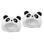 Vaguelly 2pcs Panda Headgear Panda 