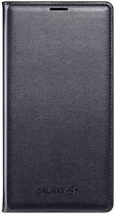 Samsung Galaxy S5 Case Flip Cover Wallet Folio Black