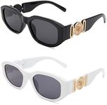 Hycredi Rectangle Sunglasses for Wo