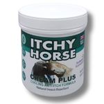 Itchy Horse Cream PLUS 250ml - Sweet Itch Gel & Midge/Fly Repellent for Horses & Ponies (formerly Summer Relief Cream PLUS)