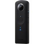 Ricoh 910720 Theta S Digital Camera, Black