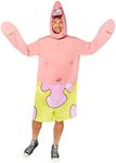 Amscan Men's Spongebob Patrick Costume, Medium Yellow/Pink