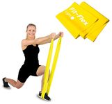 Fit-Flex Resistance Exercise Band - 2m Length - 3 Flex Options – Pilates, Yoga, Rehab, Stretching, Strength Training