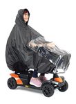 Staveley Standard Size Mobility Scooter Cape | Unisex Waterproof Rain Poncho Cover for Electric Scooters and Wheelchair | Perfect for Boot Scooters