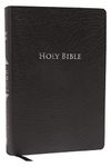 KJV Study Bible, Large Print, Bonded Leather, Black, Red Letter: Second Edition