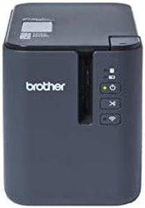 Brother PT-P950NW Label Maker, Wireless/USB/Network, P-Touch Professional Label Printer, Portable, Up to 36mm Labels, Includes AC Adapter/USB Cable/36mm Black on White Tape Cassette, UK Plug