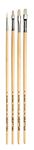 da Vinci 5225 Top Acryl Long Handled 4 Brush Set for Acrylic and Oil