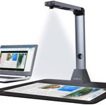 Bamboosang Portable Document Scanner X3: High Definition 8MP Document Camera Capture Size A3 Multi-Language OCR Overhead Scanner USB Doc Cam for Teachers Online Teaching & Students Distance Learning