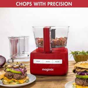 Magimix 5200XL Food Processor – Red, Large Capacity