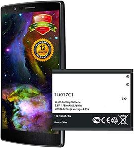 TLi017C1 Battery Replacement for Alcatel GreatCall Jitterbug Flip Phone, Ideal 4060A (AT&T), Streak 4060O (Cricket)