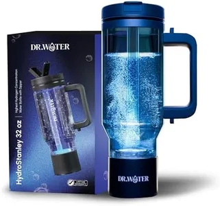 Dr.Water Hydrogen Water Bottle | 3X More Hydrogen Concentration | 32oz, 50oz, 68oz Hydrogen Water Generator | Big Size More Hydrogen | Water Hydrogenator (HydroTumbler)