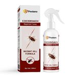PESTERO Permanent Cockroach Killer Spray | Herbal Cockroach Repellent For Home Kitchen |Cockroach Spray | Cocroches Killers Organic | Permanent Solution For Cockroaches | Anti Roach | Cocroch Kiler 200 ml