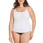 Maidenform Flexees Shapewear Firm Control Camisole, White, Small