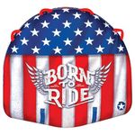 WOW Sports Born to Ride Towable Tube for Boating - 1 to 2 Person Towable - Durable Tubes for Boating