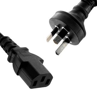 8Ware RC-3078AU Power Cable Male Wall 240v PC, 2 Meter Length