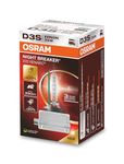 OSRAM XENARC NIGHT BREAKER 220, D3S, +220% more brightness, xenon headlight lamp, 66340XN2, Folding Box (1 lamp)