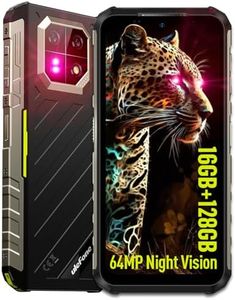 Ulefone Armor 22 Rugged Smartphone Unlocked, 64MP + 64MP, Helio G96 16GB RAM 128GB ROM, 6.58”FHD+ 120Hz Screen, 33W Charging 6600mAh Battery, IP68/IP69K Waterproof Phone, NFC/IR Blaster - Green