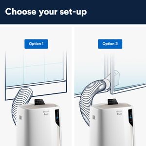 DeLonghi Pinguino 11,000 BTU Portable Air Conditioner – Quiet Cooling