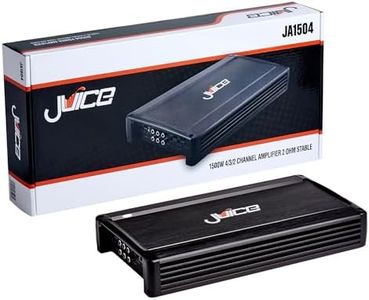 Juice Car Audio JA1504 1500W 4 Channel Amplifier Car Amp- Car Amplifier 4 Channel