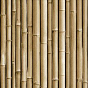 RoomMates RMK11434WP Brown Bamboo Peel and Stick Wallpaper, Roll