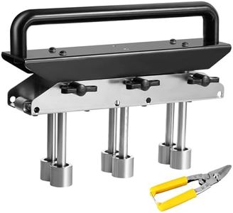 Hocamel Sheet Metal Bender Hand Tool,Folding Height 5/8"to 4"(16 to 102mm)，Suitable for Making Garage Rainwater Deflectors,Gutter Splashbacks,Roof Rainwater Deflectors and More.