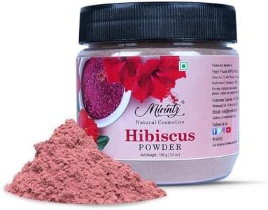 Mirintz 100% Natural Hibiscus Powder |(100 gms) Dried Hibiscus Flower for Skin & Haircare | Lily of the Valley Herbs for Hair Growth | Hibiscus Powdder for Face Mask | Hair