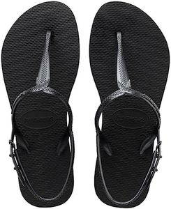 Havaianas Twist, Sandale plate Femme, Noir Black 0090, 39/40 EU