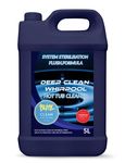 Whirlpool Hot Tub Cleaner Internal Pipe Full System Cleanser Spa Bath Flush Removes Oil, Soap, Smell, Biofilm, Dirt & Limescale Remover Up to 100 Cleans - Rapid Deep Clean Of Internal Pipes Whirl Pool