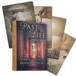 RAMPKD Past Life Oracle Tarot Cards Deck, Mind Info Oracle Cards, Oracle Cards for Beginners, Answers to Guiding You Through Life and Career Questions for Adults (Design-1)