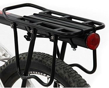 ThreeH Bicicleta Trasera Rack Aluminio Ciclismo Ajustable portaequipajes con Reflector BK43