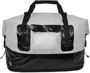 Extreme Max 3006.7348 Dry Tech Roll-Top Duffel Bag - 70 Liter, Clear