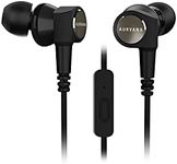 Creative Aurvana Trio LS 3.5 mm in-Ear Headphones with Liquid Silicone Rubber Drivers, Built-in Microphone, Noise Isolation, and Carry Pouch, for Android, iPhone, PC, Mac, Nintendo Switch