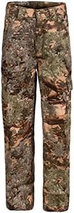 King's Camo KCK202 Kids Classic Design Cotton Regular Fit Six Pocket Hunting Cargo Pants, Desert Shadow, 10/12