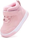 BMCiTYBM Baby Snow Winter Boots Infant Walking Shoes Pink 12-18 Months