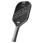 Selkirk Sport SLK Halo Power XL Pickleball Paddle | Raw Carbon Fiber Pickleball Paddles with a Rev-Core Power Polymer Core | Designed for Ultimate Spin & Power | Gray