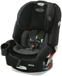 Graco Grows4Me 4-in-1 Car Seat, Convertible Infant to Toddler Car Seat and Booster, West Point Design, for 10 Years of Safe, Comfortable Journeys