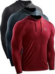 NELEUS Men's 3 Pack Dry Fit Running