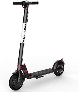 Gotrax XR Ultra Electric Scooter, 8.5" Pneumatic Tire, Max 27Km and 25km/h by 300W Motor, Bright Headlight, Aluminum Alloy Frame and Cruise Control, Foldable Escooter for Adult (Black)